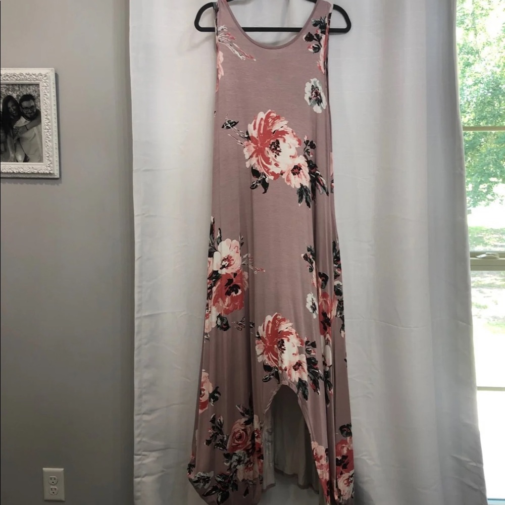 Maxi floral dress